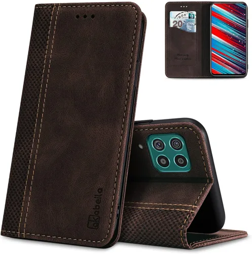 Miniatura 65 de AKABEILA Para Samsung A5 2017 Cartera Funda de Tarjeta de Crédito Titular Cierre Magnético Kickstand PU Cuero A Prueba de Golpes Flip Folio Libro