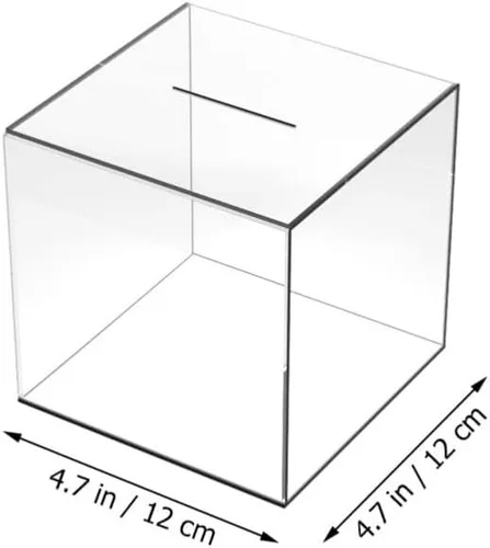 Miniatura 2 de 1 alcancía, caja de cambio de punta para niños y niñas, 4.7 x 4.7 x 4.7 in