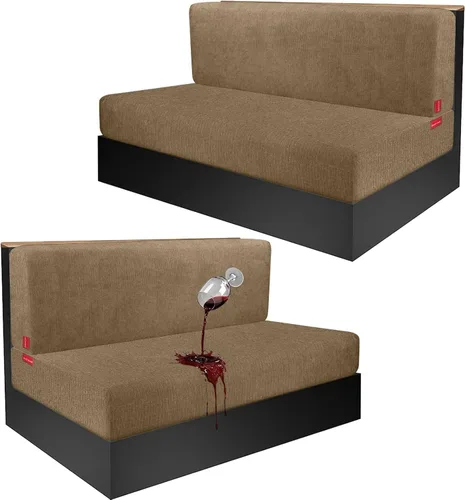 Miniatura 73 de Fundas de cojín impermeables para sofá, funda elástica lavable con diseño elástico antideslizante, protector de muebles para mascotas y niños