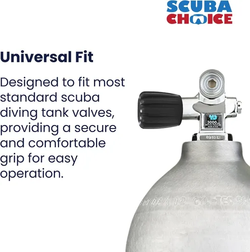 Miniatura 4 de Scuba Choice Scuba Diving Tank Valve Knob - Round
