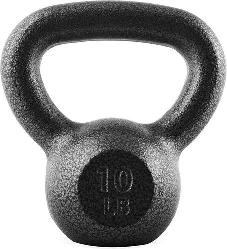 Miniatura 10 de WF Athletic Supply Hammerstone - Pesas rusas de hierro fundido pintadas, equipo de hogar y gimnasio, ideal para entrenamiento de fuerza, O. 80lb