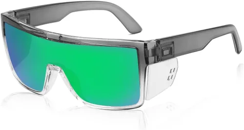 Miniatura 8 de Gafas de sol polarizadas de seguridad UV400 con certificación ANSI Z87.1 Espejo azul claro