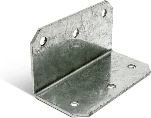 Miniatura 2 de Simpson Strong-Tie ML24Z ML 2 pulgadas x 4 pulgadas. Calibre 12 ZMAX® galvanizado ángulo L medio (paquete de 15)