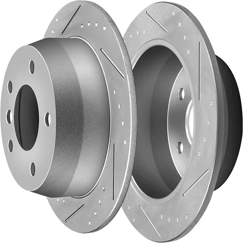 SCITOO Kits de rotores de freno de disco trasero para Jeep Grand Cherokee 1999-2004