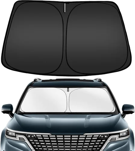 Miniatura 56 de ARISMOTOR - Parasol plegable para parabrisas para Honda Civic 11.ª generación 2022-2025 2026, protector de visera de sol personalizado para ventana