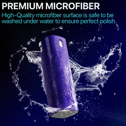 Miniatura 5 de IO CLEAN Mini Spray Limpiador de Pantalla – Limpiador de Pantalla a Prueba de Huellas para Smartphones, iPads, MacBooks, Laptops, Pantallas de Crema