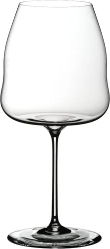Miniatura 2 de Riedel Winewings Pinot Noir/Nebiolo - Copa de vino tinto de cristal gigante grabada personalizada de 32 onzas para Pinot Noir, Nebiolo, Borgoña