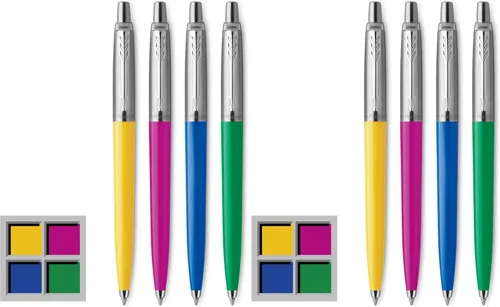 Miniatura 10 de Parker Jotter Originals - Bolígrafo de punta media, tinta negra, 4
