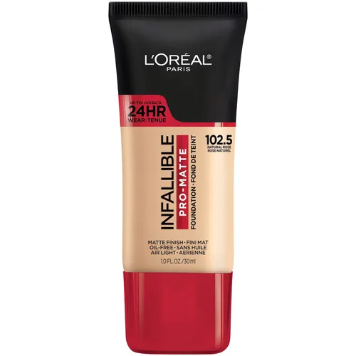 Miniatura 25 de L'Oreal Paris Infallible Pro Matte Foundation Light Beige Beige claro