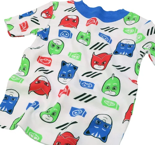 Miniatura 5 de PJ Masks Pijama de algodón ajustada para niños
