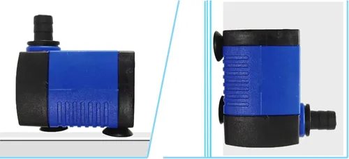 Miniatura 4 de AQUANEAT Bomba de fuente pequeña, mini bomba de agua sumergible de 50 GPH con tubo de 3.3 pies, para acuario, fuente de agua para mascotas