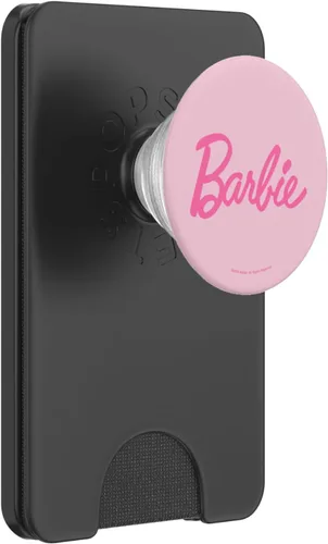 Miniatura 7 de Barbie - PopGrip adhesivo PopSockets con logotipo rosa clásico