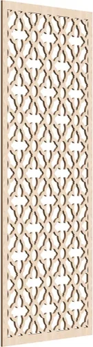 Miniatura 124 de Madison Paneles de pared decorativos de madera con calado, 9 3/8 pulgadas de ancho x 24 3/8 pulgadas de alto x 3/8 de alto, roble rojo rojo (Red Oak)