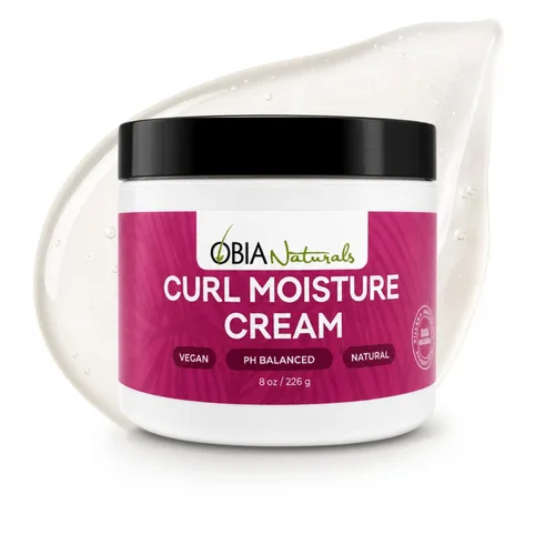 OBIA Naturals Crema hidratante para rizos, acondicionador ligero sin enjuague, 8 onzas