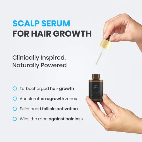 Miniatura 2 de Suero para el cuero cabelludo para adelgazar el cabello – Fórmula botánica premium para un cabello de aspecto más completo y cuero cabelludo
