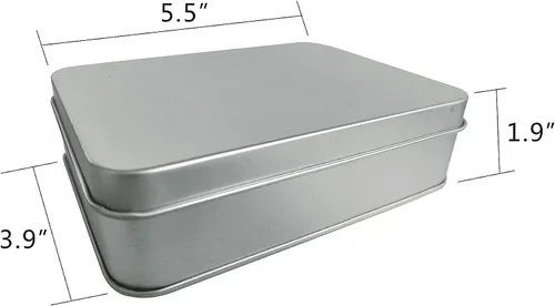 Miniatura 8 de 6 bolsas de magnesio de emergencia 99.99% puro y resistente a la intemperie, para campamento, senderismo, bushcraft+1 caja de lata
