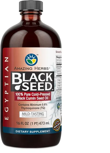 Miniatura 9 de Amazing Herbs cápsulas blandas Black Seed prensadas en frío, 90 cápsulas, 12008, 8, 1, 1