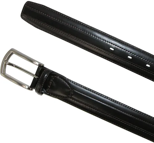 Miniatura 2 de Johnston & Murphy Cinturón de becerro doble para hombre