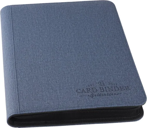 Miniatura 33 de Carpeta para Tarjetas Coleccionables, Carpeta Álbum de Colección de Tarjetas con 540 Bolsillos de Carga Lateral, Carpeta Álbum de 9 Bolsillos