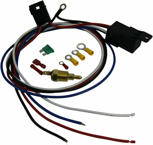 Miniatura 5 de Radiador de aluminio de alto rendimiento compatible con Ford Mustang GT LX 5.0L 302 V8 1975-1993, radiador de 3 filas + cubierta/ventilador + kit