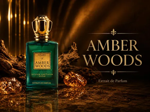 Miniatura 7 de Prince Parfums Dubai - The Story of Amber Woods - 3.4 onzas - Exquisito Extrait de Parfum para hombre - Aroma rico y lujoso de ámbar, cedro, vetiver