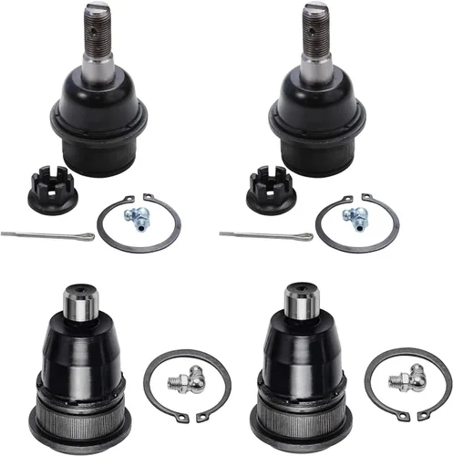 Miniatura 6 de Detroit Axle - Kit de suspensión de ejes CV delanteros 4WD para Chevy Trailblazer GMC Envoy Buick Rainier 9-7X Ejes de eje CV, barras