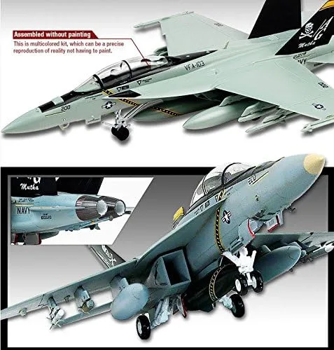 Miniatura 3 de 1/72 USN F/A-18F"VFA-103 Jolly Rogers" / Kit de modelo de la Academia / #12535