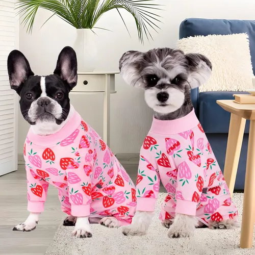 Traje de recuperación quirúrgica para perros pequeños, mameluco para cirugía hembras, pijamas para perros pequeños, pijama de manga larga, vendajes