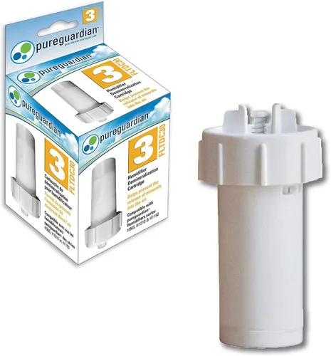 PureGuardian Filtro de desmineralización humidificador, cartucho número 3, evita la liberación de minerales, dura 500 horas, blanco, FLTDC30