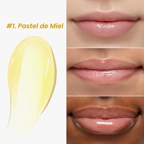 Miniatura 4 de CNP Propolis Jelly Lipcerin™ - 01 Honey Cake, bálsamo labial y brillo hidratante con miel de manuka + ácido hialurónico, rellenos para calcetines