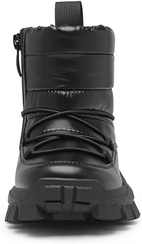 Miniatura 6 de DREAM PAIRS Botas de nieve para niñas y niños, antideslizantes, cálidas al aire libre, zapatos de invierno para niños pequeños