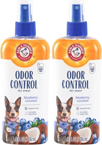 Miniatura 7 de Arm & Hammer for Pets - Espuma sin enjuague para perros, aroma a flor de kiwi, desodorante para perros de bicarbonato de sodio sin agua, pH
