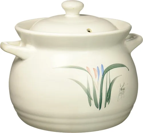 Miniatura 2 de Uniware Olla de cerámica resistente al calor, blanca, 4.3 litros