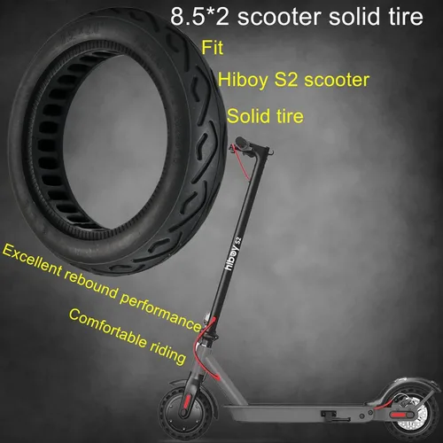 Miniatura 4 de Neumáticos sólidos para scooter eléctrico de 8.5 x 2, 8.5 pulgadas adecuadas para gotrax GXL V2, APEX Max, neumático sólido de scooter Fusion