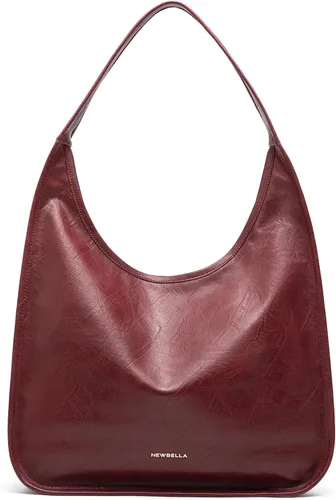 Miniatura 32 de NEWBELLA Bolso Hobo para mujer - Bolso de hombro y bandolera de cuero sintético, bolso de mano espacioso para el trabajo y uso diario