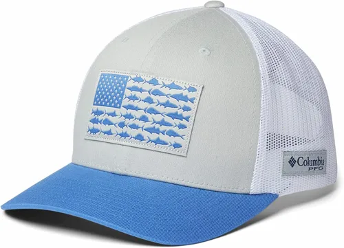 Miniatura 3 de Columbia Gorra PFG con diseño de bandera de pez