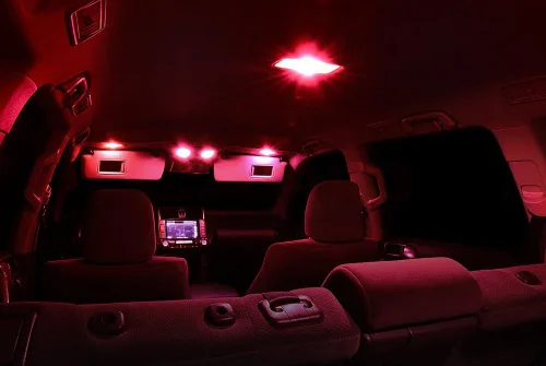 Miniatura 4 de XtremeVision LED interior para Nissan Murano 2009-2014 (10 piezas) kit de LED interior rojo + herramienta de instalación