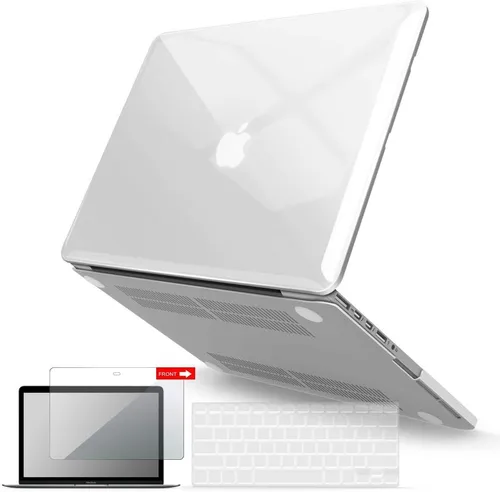 Miniatura 21 de IBENZER Compatible con MacBook Pro de 13 pulgadas 2015 2014 2013 finales 2012 A1502 A1425, carcasa rígida y cubierta de teclado y protector