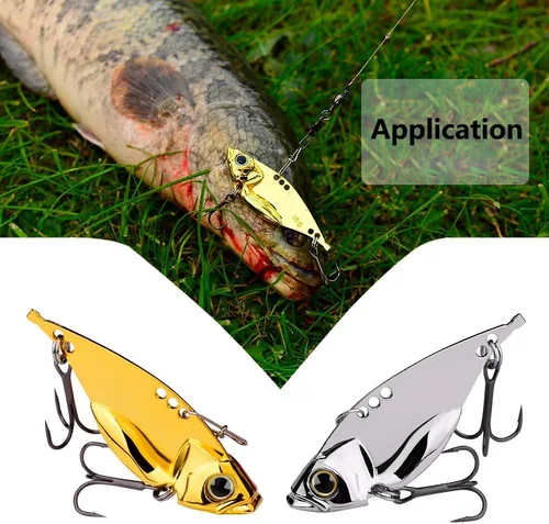 Miniatura 9 de 5 señuelos de pesca de cabeza de varios tamaños, señuelos suaves de cola de pala, cebos de lubina realistas, cebos de lubina sin hierbas, señuelos