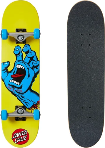 SANTA CRUZ Patineta completa de 8.00 x 31.25 pulgadas, diseño de punto clásico completo Amarillo