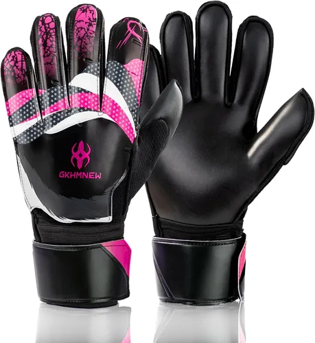 Miniatura 7 de Guantes profesionales de portero de fútbol – Agarre superior, protección para los dedos, alto rendimiento, duraderos y cómodos guantes