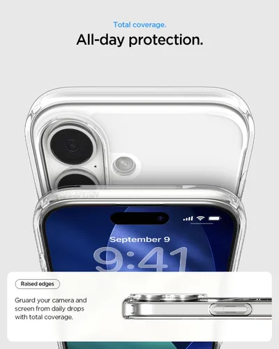 Miniatura 331 de Spigen Funda para iPhone 13 Mini, ultra híbrida MagFit [antiamarilleo] [compatible con Magsafe] - Transparente