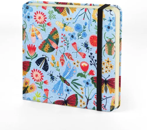 Miniatura 20 de Mifuner Cuadernos Mini de 5x5, 80gsm, Páginas en Blanco, Cuadernos de Bocetos, Diario de Viajes, Cuaderno de Bolsillo, Tapa Dura, Cuaderno