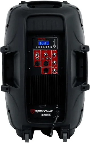 Miniatura 3 de Rockville Paquete BPA15: (2) altavoces PA de DJ de 15 pulgadas y 800 W con Bluetooth, (2) bolsas de transporte acolchadas TB15 V2 para altavoces