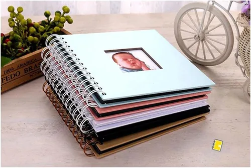 Miniatura 3 de Álbumes de fotos Álbum de fotos de papel de fotografía para bebé Scrapbooking Álbum de fotos Álbum de fotos de bricolaje álbum de fotos para niños