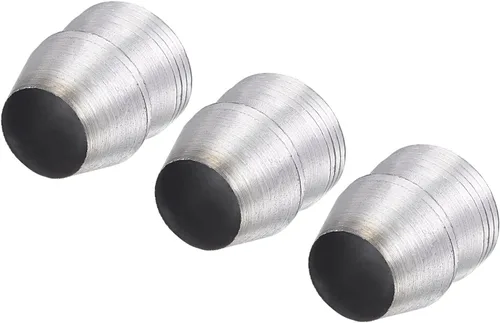 Miniatura 6 de uxcell Cuñas redondas de mango de acero para hacha, martillo de garra, martillo de trineo, mango de hacha, cuña 3 piezas, 0.394 in