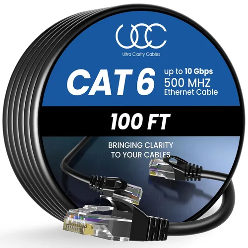 Cable ethernet Cat6 Negro