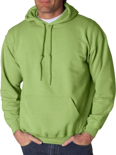 Miniatura 47 de Gildan - Sudadera con capucha para hombre, mezcla pesada, cordón de ajuste, Rosa de seguridad