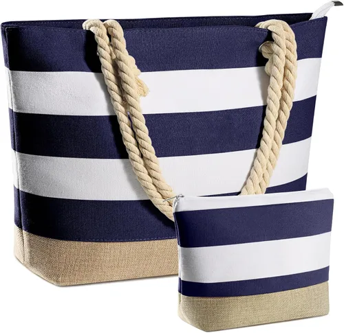 Miniatura 98 de YOOLIFE Beach Bags for Women - Travel Canvas Beach Tote, Pool Waterproof Bag, Travel Essentials, Gifts for Women Birthday