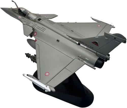 Miniatura 2 de 1:100 France Rafale C Libia War Fighter Jet Avión de metal militar fundido a troquel modelo para colección o regalo (Rafale)